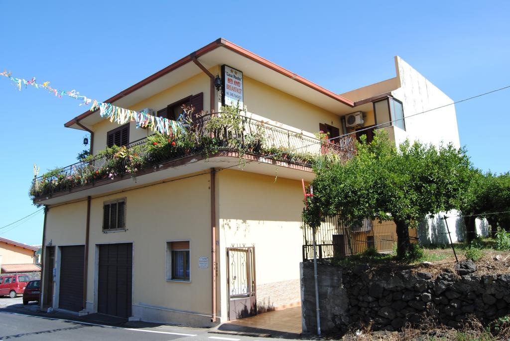 B&B Casa Paolo Fiumefreddo di Sicilia Esterno foto
